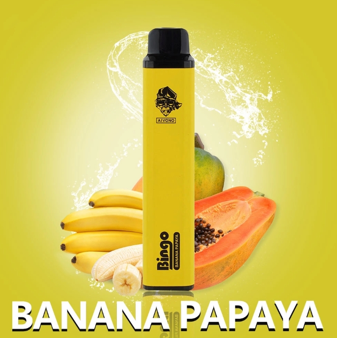 Exploring the Aivono AIM BINGO 4000 Puffs Vape - Banana Papaya: A Tropical Delight in New Zealand&rsquo;s Vaping Scene