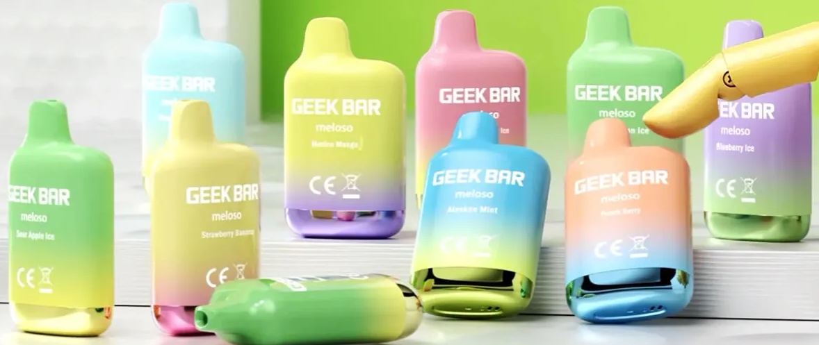 GEEK BAR Meloso Mini 600 Puffs Vape - Rainbow Blast: Flavor Innovation in Canada's 2025 Vape Scene