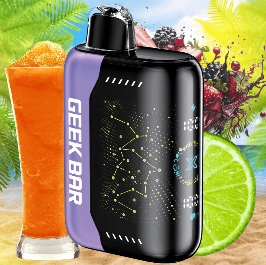 The Pulse of Flavour: Experiencing the Geek Bar Pulse X 25000 Puffs in Lime Berry Orange